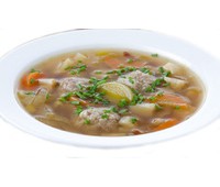 Суп овощной с фрикадельками 250 г.