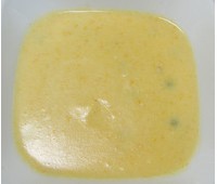 Крем-суп с зеленым горошком и копченым лососем 250 г.