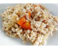 Перловка отварная с овощами 200гр