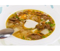 Рассольник с белыми грибами 250 г.