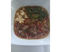 Окрошка мясная (без лука) (Говядина 20 гр) 250 г.