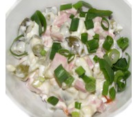 Салат "Московский" 196.48 ккал 120 г.