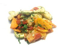 Кабачки тушеные с овощами 200 г.