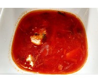 Борщ со свининой (Свинина 20гр) 250 гр