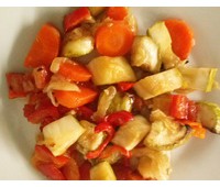 Кабачки тушеные с овощами 200 г.