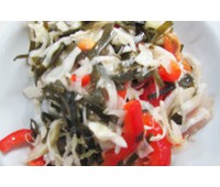 Салат "Серпантин" 47.37ккал 140 г.